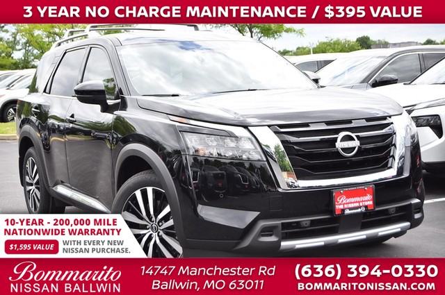 2025 Nissan Pathfinder Platinum at Frazier Automotive in Hazelwood MO