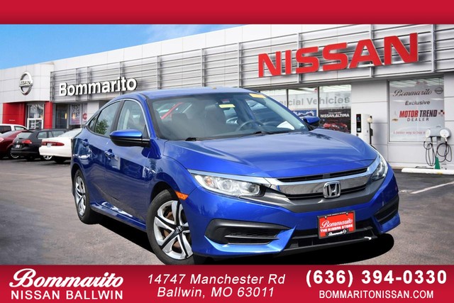2017 Honda Civic Sedan LX at Frazier Automotive in Hazelwood MO