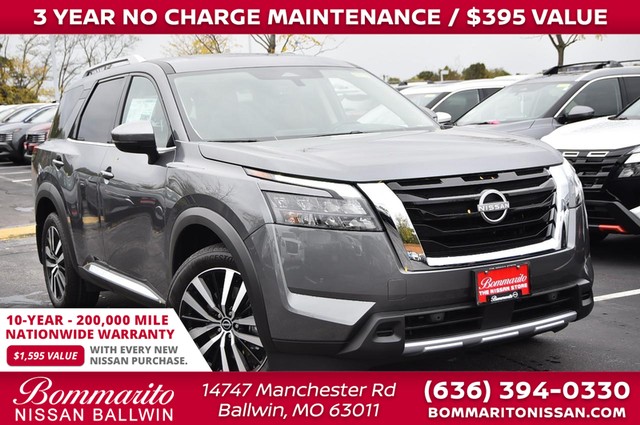 2025 Nissan Pathfinder Platinum at Frazier Automotive in Hazelwood MO