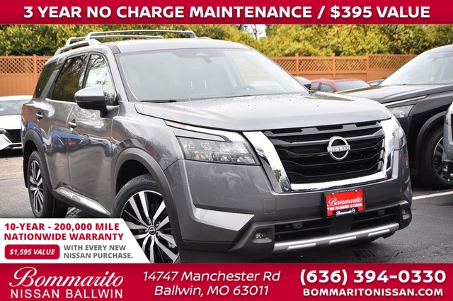 2025 Nissan Pathfinder Platinum at Frazier Automotive in Hazelwood MO