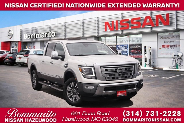 2024 Nissan Titan XD Platinum Reserve at Bommarito Nissan in Hazelwood MO