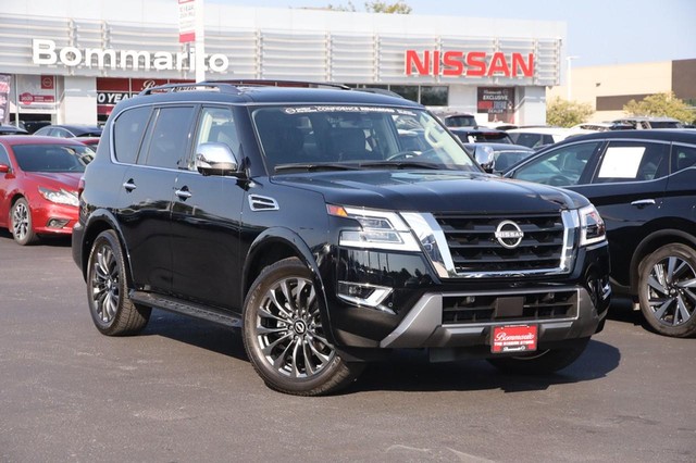 Used 2023 Nissan Armada Platinum with VIN JN8AY2DB1P9837595 for sale in Hazelwood, MO