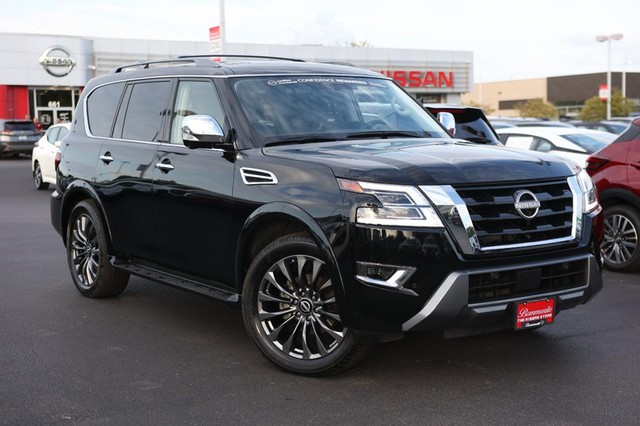 Used 2023 Nissan Armada Platinum with VIN JN8AY2CD7P9694834 for sale in Hazelwood, MO