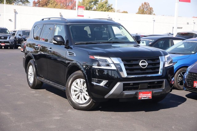 Used 2023 Nissan Armada SV with VIN JN8AY2AD8P9695106 for sale in Hazelwood, MO