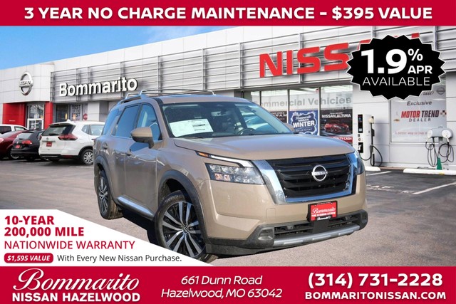 2025 Nissan Pathfinder Platinum at Bommarito Nissan in Hazelwood MO