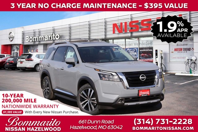 2025 Nissan Pathfinder Platinum at Bommarito Nissan in Hazelwood MO