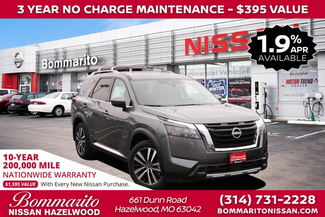 2025 Nissan Pathfinder Platinum at Bommarito Nissan in Hazelwood MO