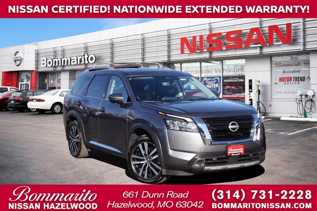 2024 Nissan Pathfinder Platinum at Bommarito Nissan in Hazelwood MO