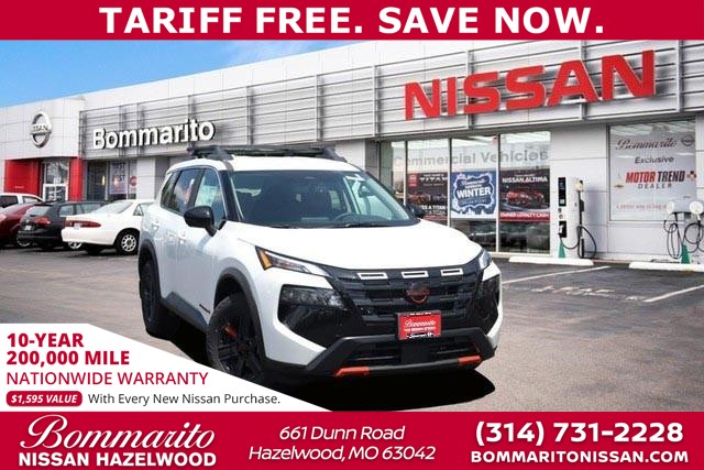 2025 Nissan Rogue Rock Creek at Frazier Automotive in Hazelwood MO