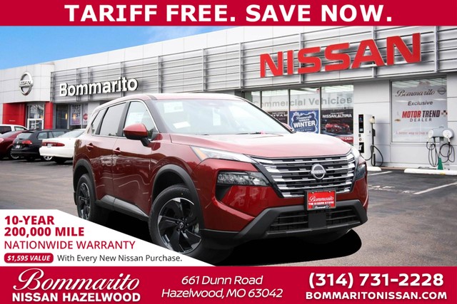 2025 Nissan Rogue SV at Frazier Automotive in Hazelwood MO