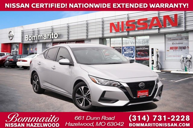2021 Nissan Sentra SV at Frazier Automotive in Hazelwood MO