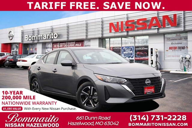 2025 Nissan Sentra SV at Frazier Automotive in Hazelwood MO