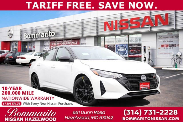 2025 Nissan Sentra SR at Frazier Automotive in Hazelwood MO