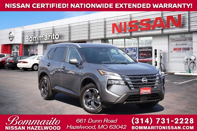 2024 Nissan Rogue SV at Bommarito MSRP site in Hazelwood MO