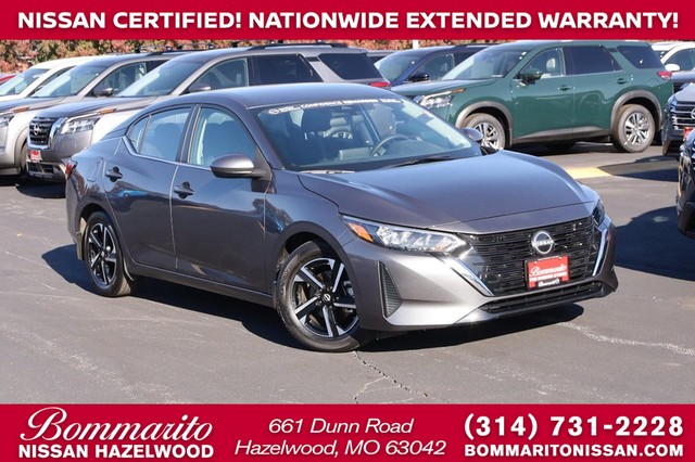 2025 Nissan Sentra SV at Bommarito Nissan in Hazelwood MO