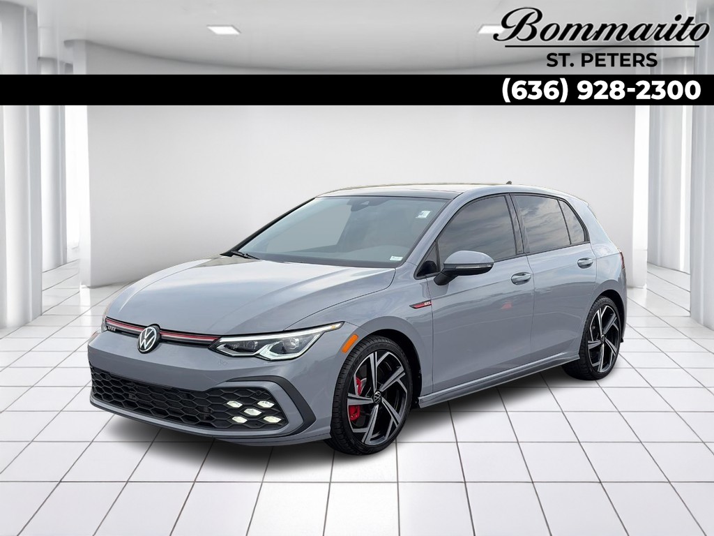 Moonstone Gray 2024 Volkswagen Golf GTI Hatchback Front-Wheel Drive Automatic