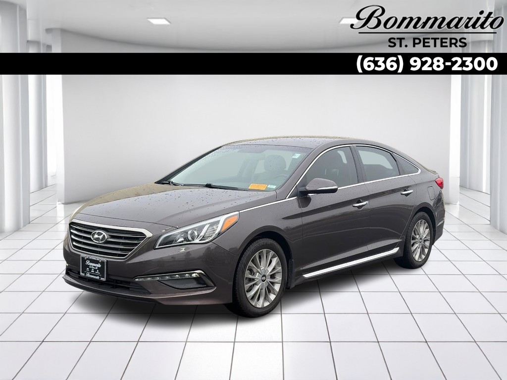 Dark Truffle 2015 Hyundai Sonata Limited FWD Sedan Front-Wheel Drive Automatic