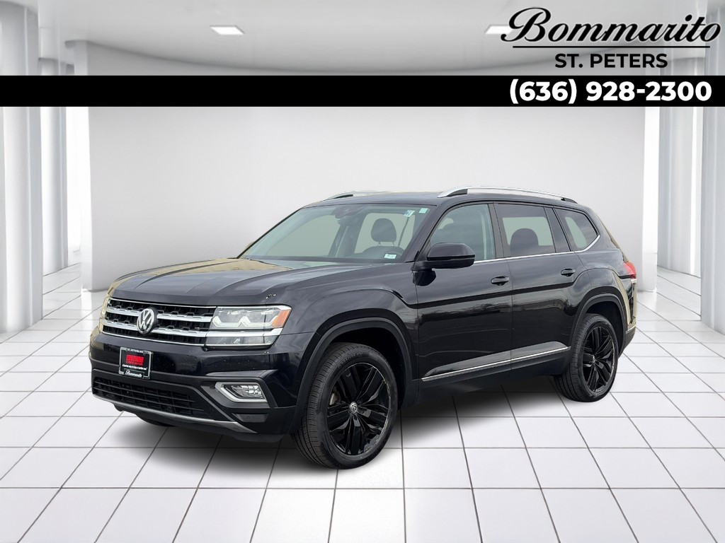 Deep Black Pearl 2019 Volkswagen Atlas SEL 4Motion SUV / Crossover All-Wheel Drive Automatic
