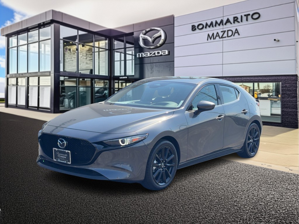 Machine Gray 2026 Mazda MAZDA3 Hatchback Front-Wheel Drive Manual