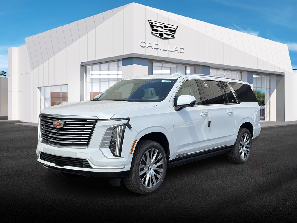 Vibrant White 2026 Cadillac Escalade ESV SUV / Crossover Four-Wheel Drive Automatic