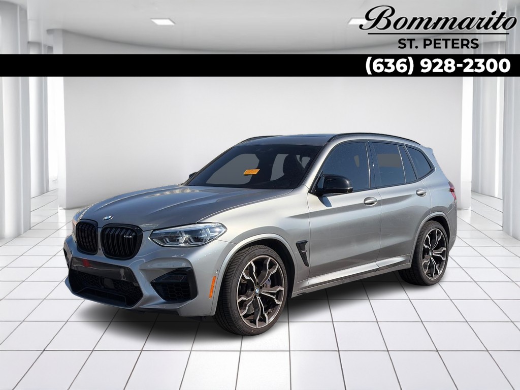 Gray Metallic 2020 BMW X3 M SUV / Crossover All-Wheel Drive Automatic
