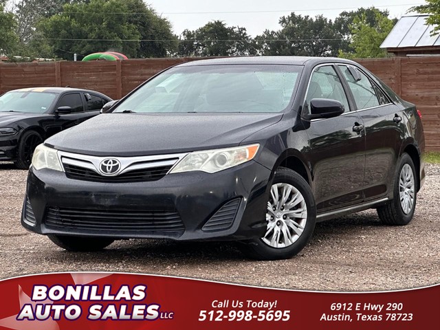 2012 Toyota Camry LE at Bonilla's Buy Used Cars Austin in Austin TX