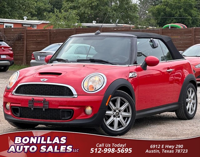 2014 MINI Cooper Convertible S at Bonilla's Austin Used Cars for Sale in Austin TX