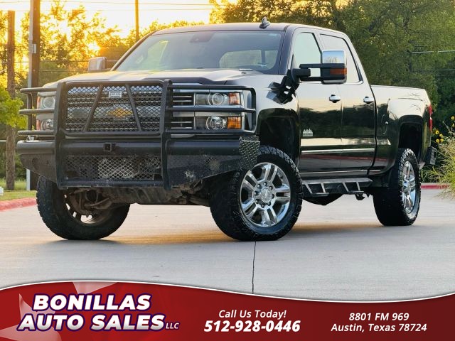 2015 Chevrolet Silverado 2500HD 4WD High Country Crew Cab at Bonilla's Austin Used Cars for Sale in Austin TX