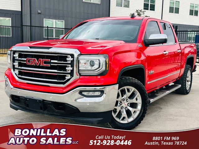 2018 GMC Sierra 1500 4WD SLT Crew Cab at Bonilla's Used Cars San Antonio TX in Austin TX