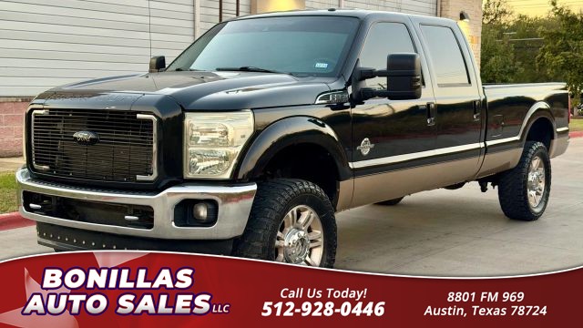 2012 Ford Super Duty F-350 SRW Lariat Pickup 4D 8 ft at Bonilla's Austin Used Cars for Sale in Austin TX
