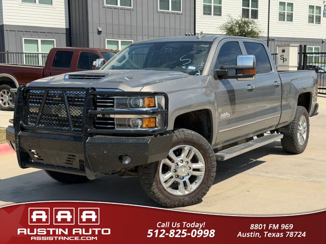 Gray 2017 Chevrolet Silverado 2500HD Pickup Truck Four-Wheel Drive Automatic