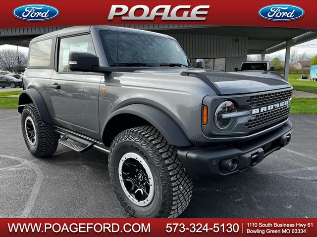 2023 Ford Bronco Badlands at Poage Ford in Bowling Green MO
