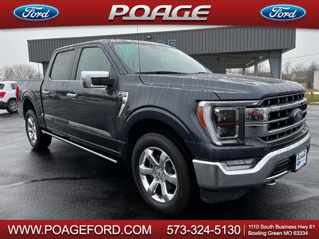 2021 Ford F-150 4WD Lariat SuperCrew at Poage Ford in Bowling Green MO