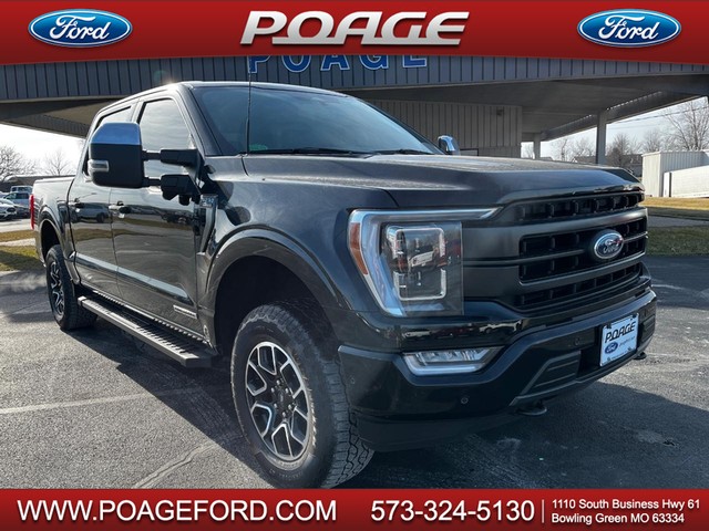 2022 Ford F-150 4WD Lariat SuperCrew at Poage Ford in Bowling Green MO