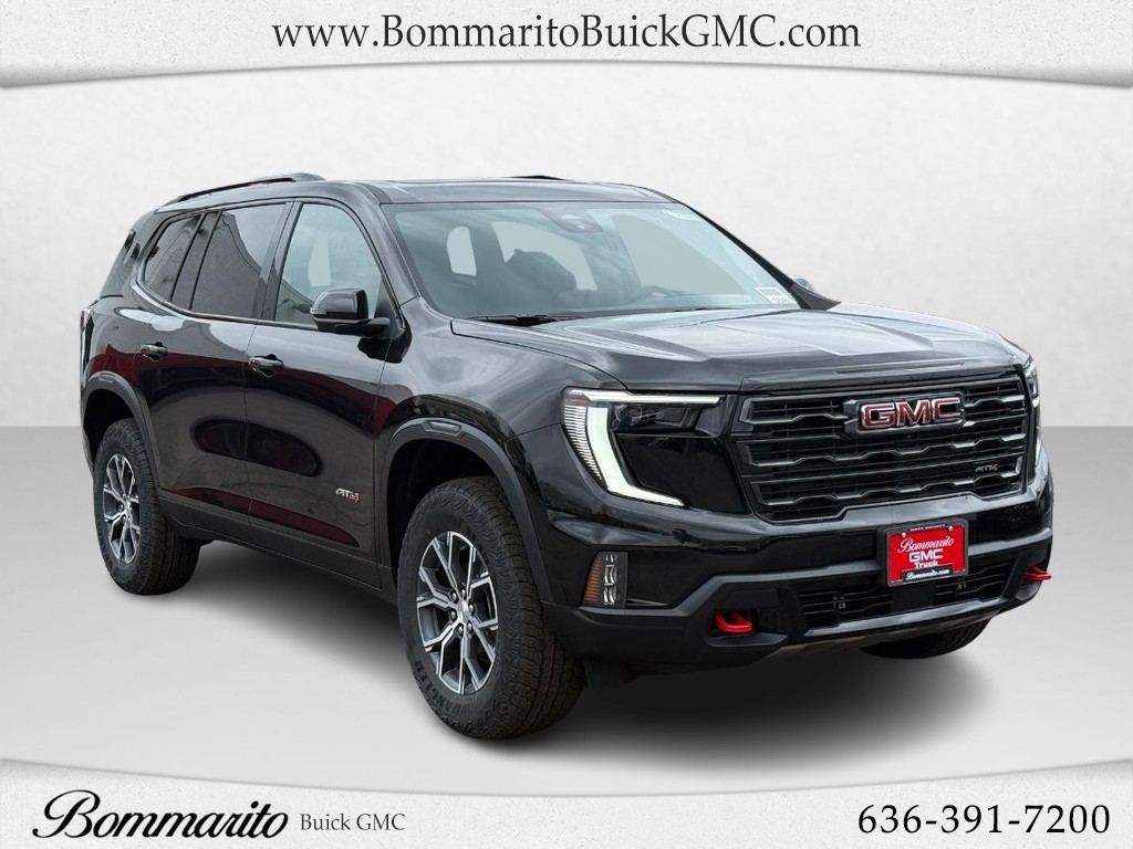 Black (Ebony Twilight Metallic) 2026 GMC Acadia AT4 AWD SUV / Crossover Four-Wheel Drive Automatic