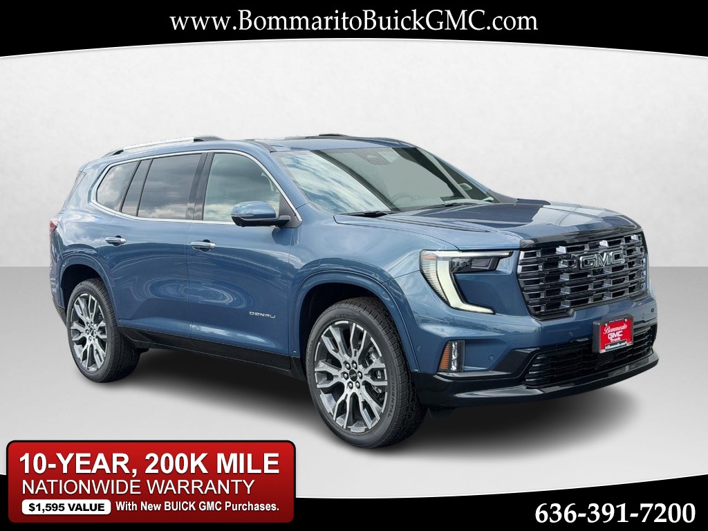 Downpour Metallic 2026 GMC Acadia SUV / Crossover Four-Wheel Drive Automatic