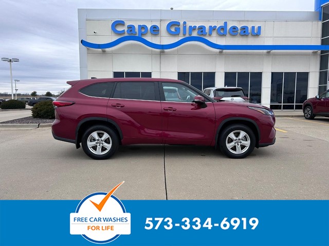 2023 Toyota Highlander AWD (Natl) at Cape Girardeau Honda in Cape Girardeau MO