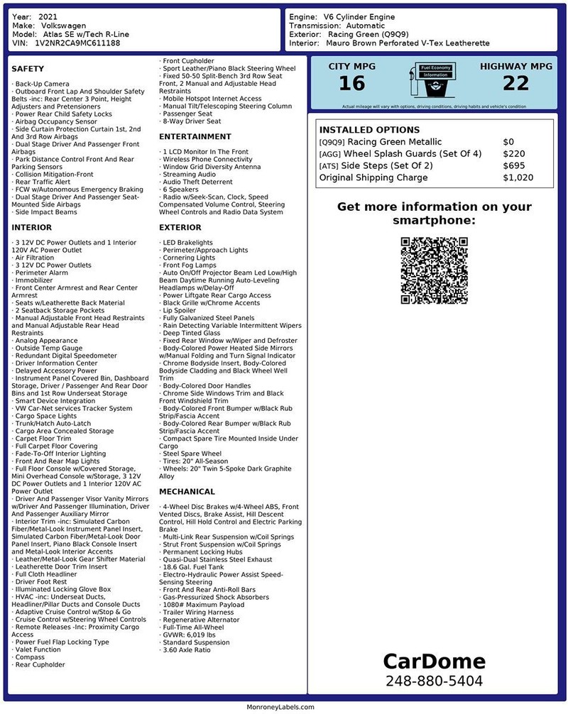 Volkswagen Atlas Vehicle Full-screen Gallery Image 02