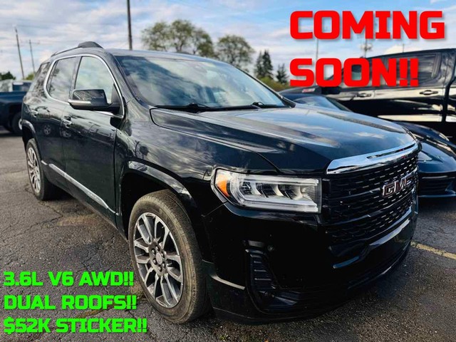 more details - gmc acadia