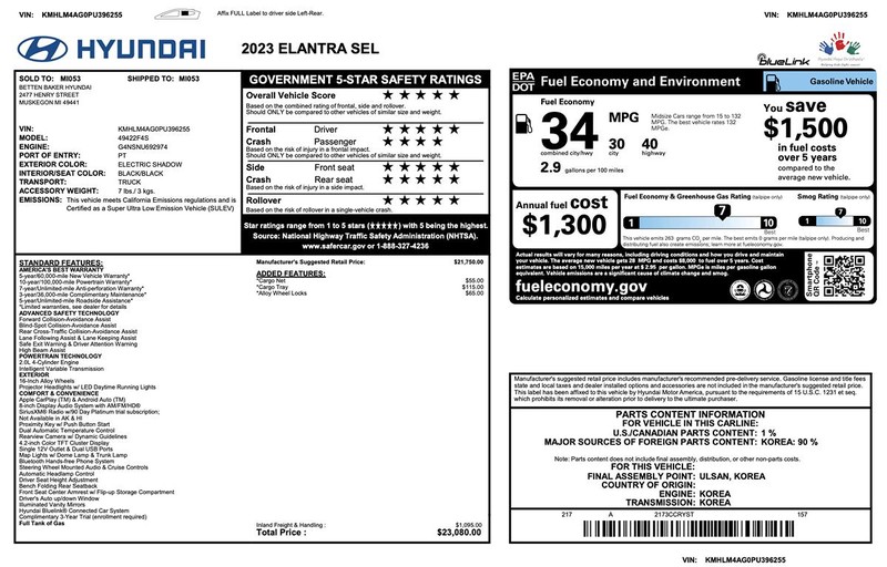 Hyundai Elantra Vehicle Full-screen Gallery Image 02