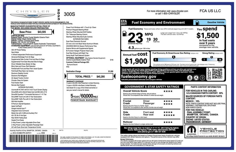 Chrysler 300 Vehicle Full-screen Gallery Image 02