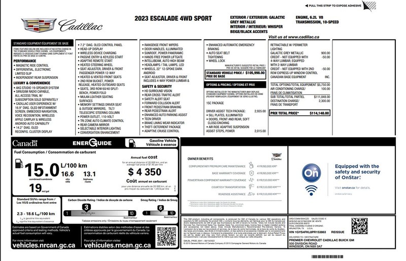 Cadillac Escalade Vehicle Full-screen Gallery Image 02