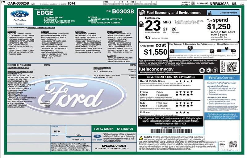 Ford Edge Vehicle Full-screen Gallery Image 02