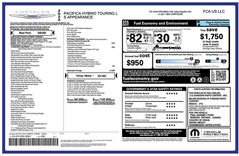Chrysler Pacifica Vehicle Full-screen Gallery Image 02
