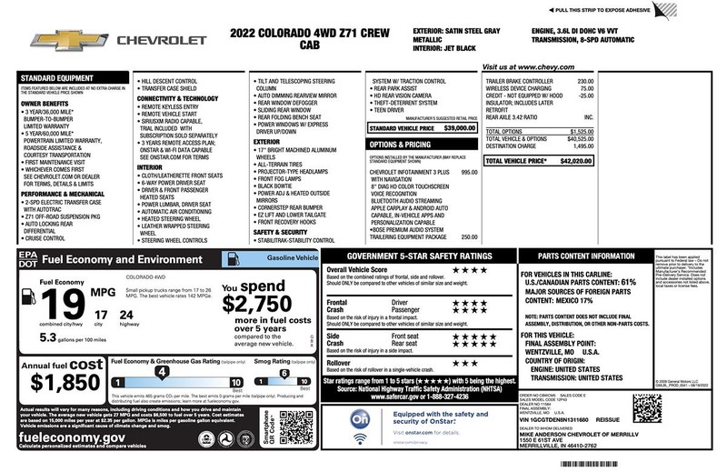 Chevrolet Colorado Vehicle Full-screen Gallery Image 02