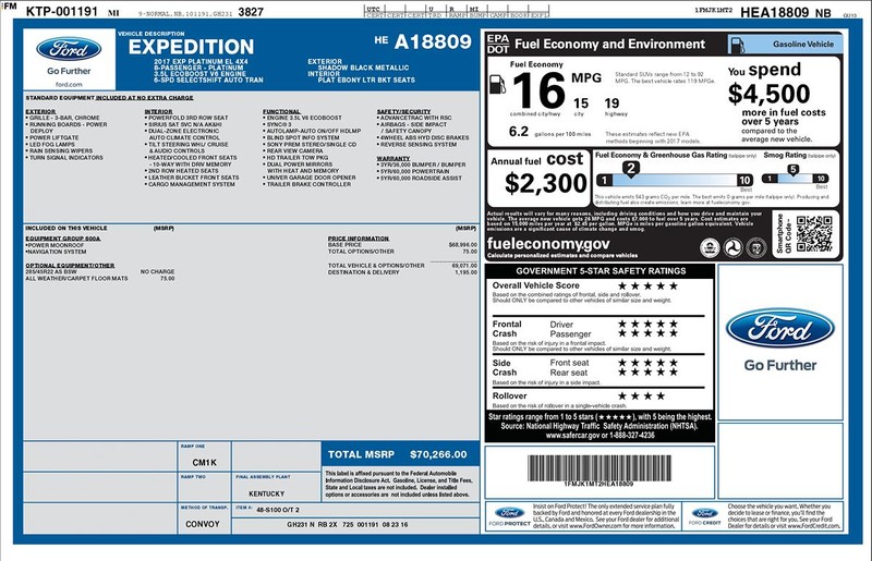 Ford Expedition EL Vehicle Full-screen Gallery Image 02