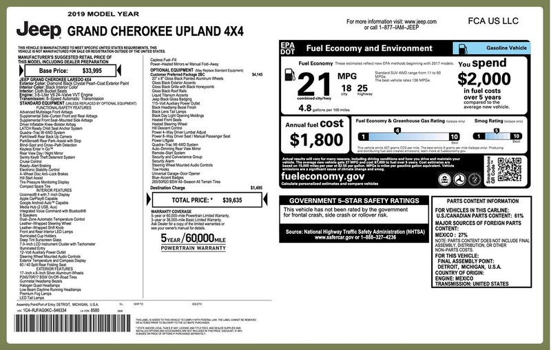 Jeep Grand Cherokee Vehicle Full-screen Gallery Image 02