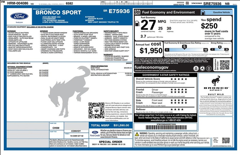 Ford Bronco Sport Vehicle Full-screen Gallery Image 02