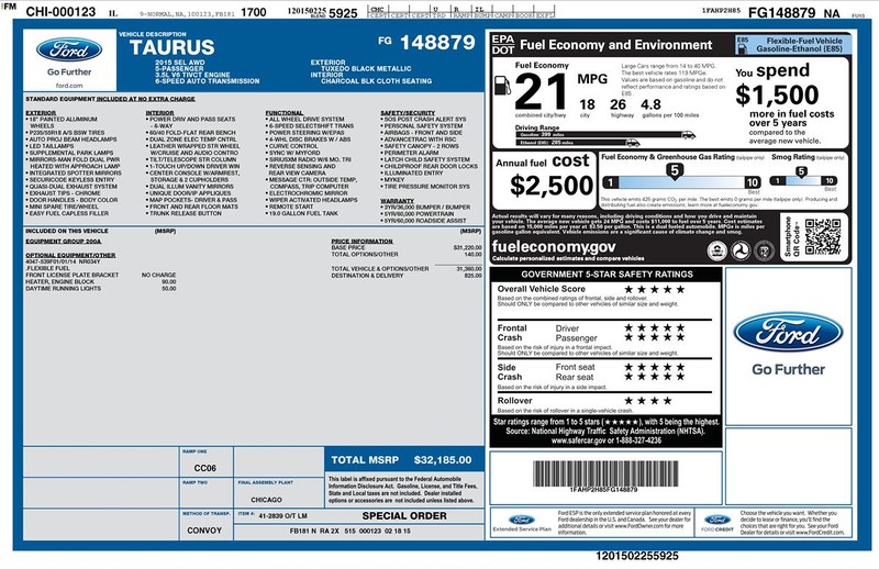 Ford Taurus Vehicle Full-screen Gallery Image 02