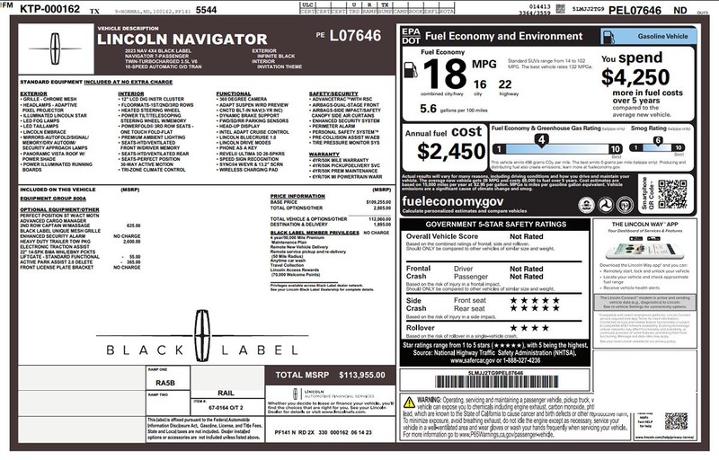 Lincoln Navigator Vehicle Full-screen Gallery Image 02